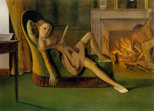 Balthus is known for the disturbing intensity of his paintings, many of them portraits of languid girls in suggestive poses.