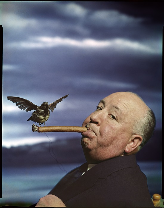 CR_MEL_HALSMAN_Hitchcock promotion The Birds (c) 2013 Philippe Halsman Archive Magnum Photos