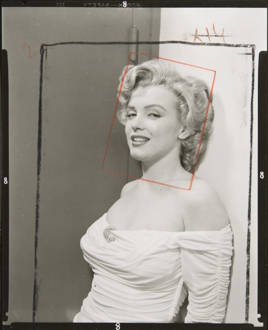 HALSMAN_Philippe_ Tirage contact Marilyn Monroe 1952 (c) 2013 Philippe Halsman Archive Magnum Photos