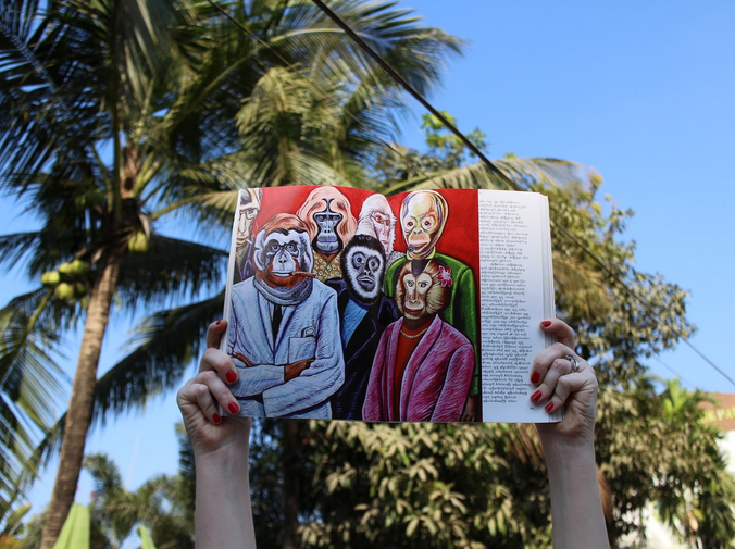 Thanks to Art Basel’s crowdfunding initiative, the Myanmar Art Resource Center and Archive will translate the Myanmar contemporary art book into English and add chapters on censored Burmese art  (kickstarter.com)