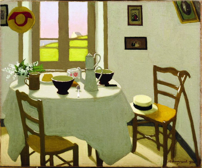 Marius Borgeaud, La chambre blanche, 1924, Collection privée © photo Jacques D. Rouiller 