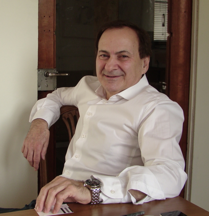 Yves Durand, the Canadian cultural entrepreneur behind Chaplin's World, photo Michèle Laird