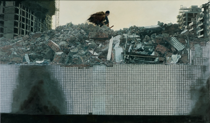 Li Dafang Han in Armour, 2006 M+ Sigg Collection, Hong Kong. By donation © Li Dafang 