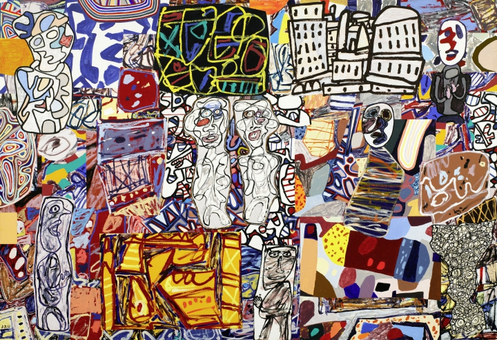 Jean Dubuffet Mêle moments, 1976 Private Collection, Courtesy Pace Gallery © 2015, ProLitteris, Zurich, Photo: courtesy Pace Gallery
