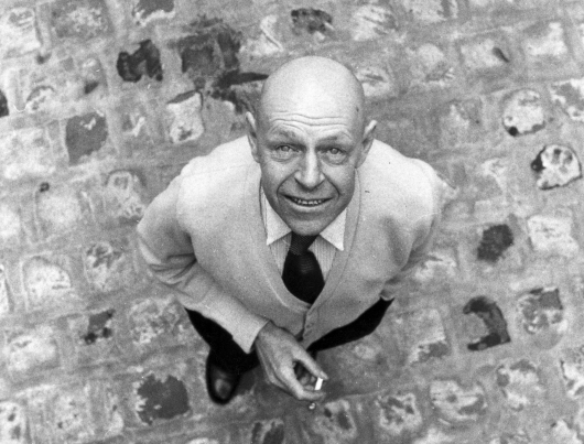 Jean Dubuffet, 1959 © Photograph: John Craven / Archives Fondation Dubuffet, Paris