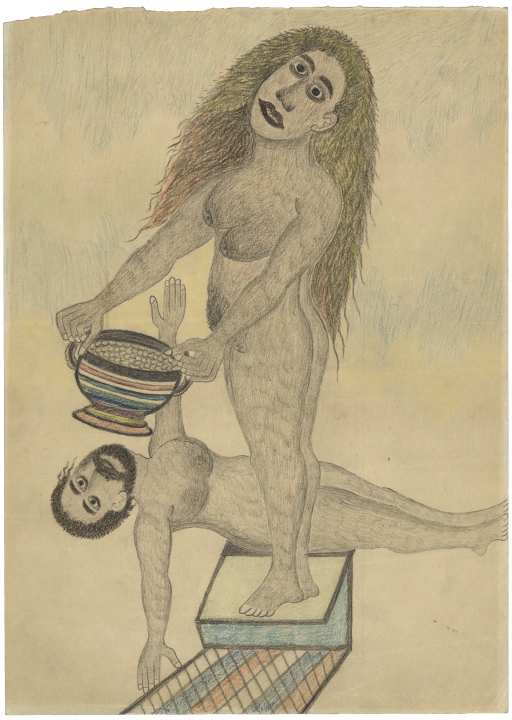 Albino Braz Untitled, between 1934 and 1950, AN Collection de l’Art Brut, Lausanne © Amélie Blanc