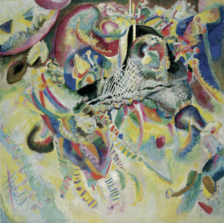 Wassily Kandinsky  Fuga, 1914  Oil on canvas, 129.5 x 129.5 cm  Fondation Beyeler, Riehen/Basel, Beyeler Collection
