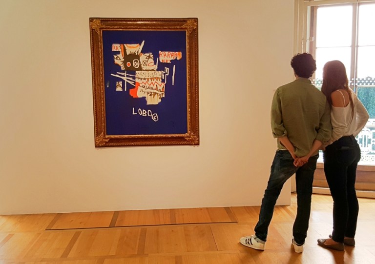 Jean-Michel Basquiat, Lobo, undated at Fondation de l'Hermitage