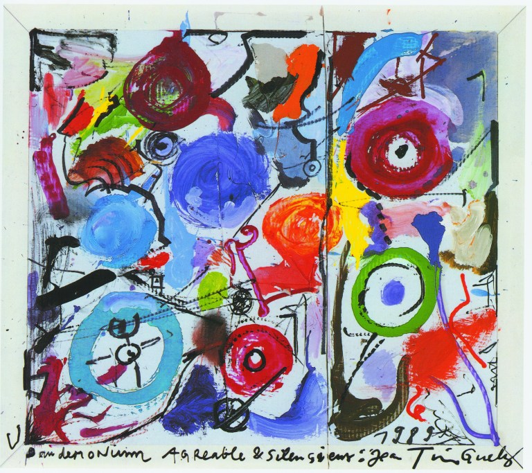 Jean Tinguely Pandémonium agréable et silencieux, 1989 © 2016, Musée Jenisch Vevey et Nestlé S.A., Photo : Claude Bornand