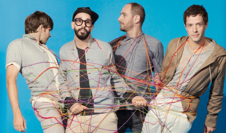 OK Go, The writing's on the wall, cult videos by the American indie group, photo Gus Powell 