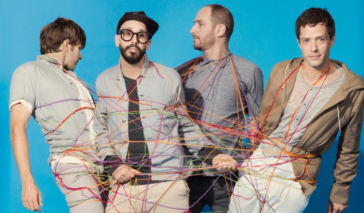 OK Go, The writing's on the wall, cult videos by the American indie group, photo Gus Powell